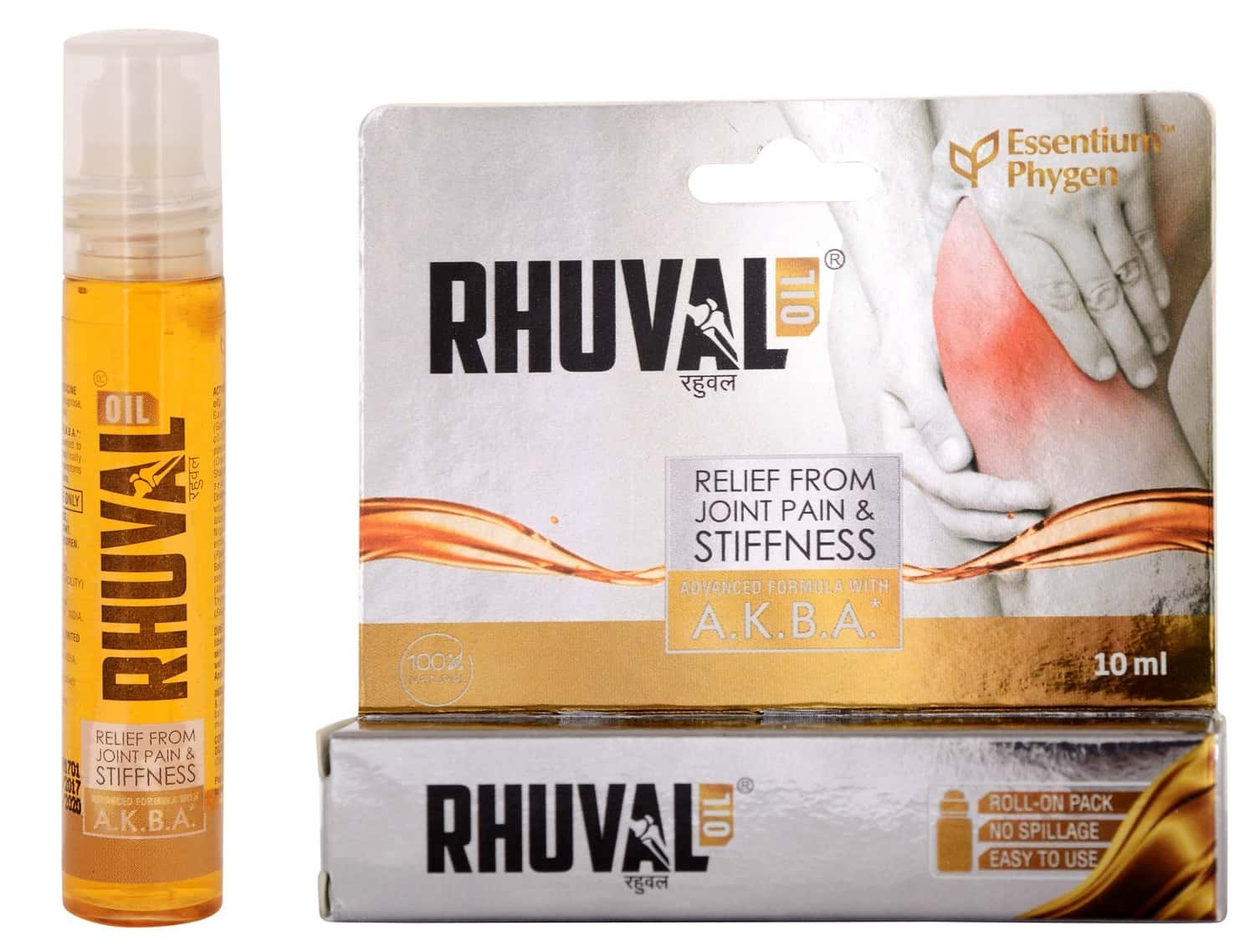 Buy Rhuval Oil With A.K.B.A Joint Pain Relief Oil Roll On Of 10 Ml
