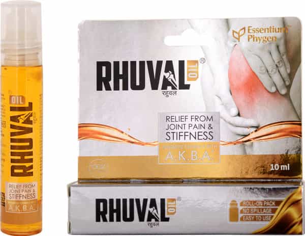 Essentium Phygen Rhuval Oil With A.k.b.a Joint Pain Relief Oil Roll On Of 10 Ml