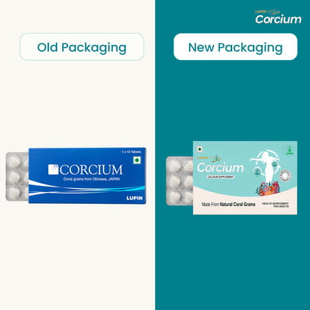 Corcium 225Mg Strip Of 15 Tablets