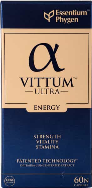Essentium Phygen Vittum Ultra Energy Tonic & Vitality Capsules For Men (60 Capsules)