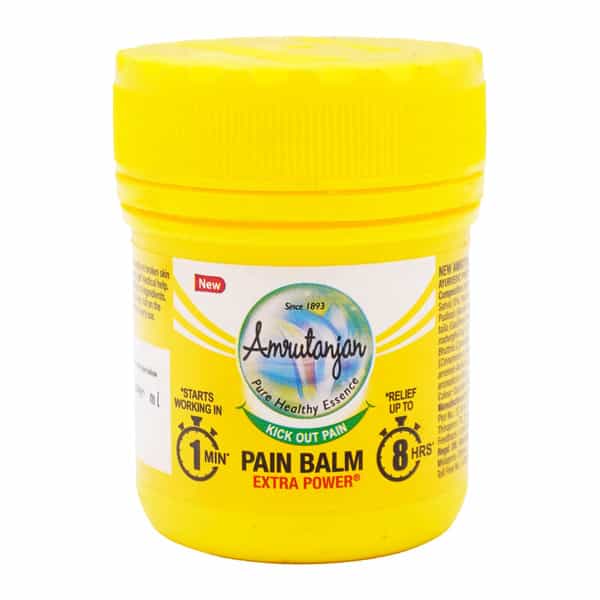 Amrutanjan | Extra Power | Pain Balm | Bottle 50 Ml