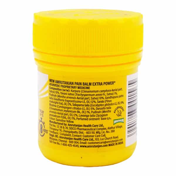 Amrutanjan | Extra Power | Pain Balm | Bottle 50 Ml