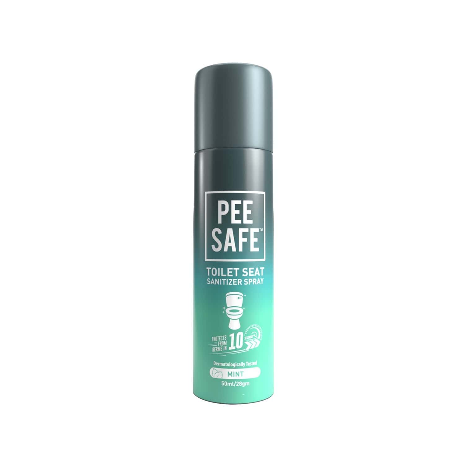 Buy Pee Safe Toilet Seat Mint Sanitizer Spray 50 Ml Online & Get
