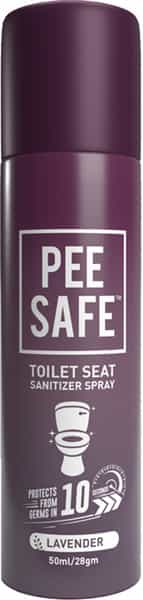 Pee Safe - Toilet Seat Lavender Sanitizer Spray - 50 Ml