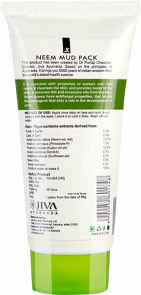Jiva Neem Mud Pack 50Gm