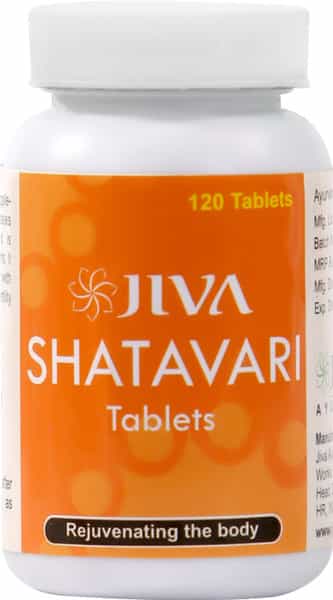 Jiva Shatavari Tablets (120 Tablets)