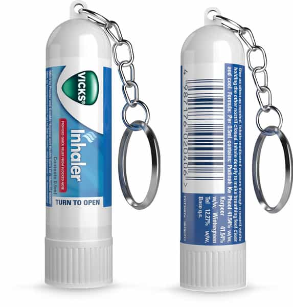 Vicks Keychain Inhaler 0.5 Ml