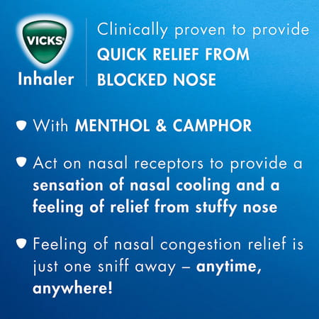 Vicks Keychain Inhaler 0.5 Ml Pack Of 1
