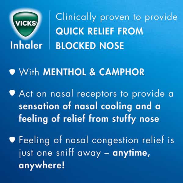 Vicks Keychain Inhaler 0.5 Ml