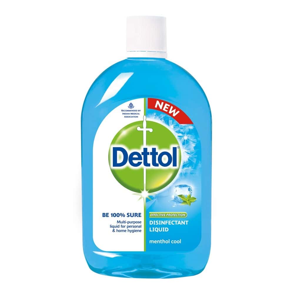 Buy Dettol MultiUse Menthol Cool Disinfectant Liquid Bottle Of 200 Ml