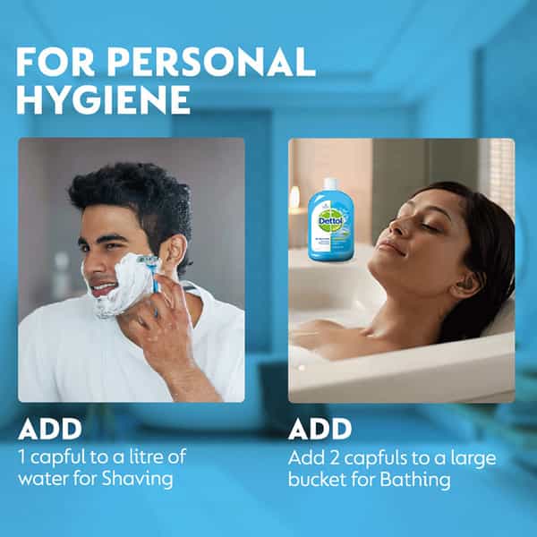 Dettol Liquid Disinfectant For Personal Hygiene (Menthol Cool 200Ml)