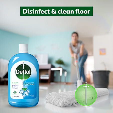Dettol Disinfectant Liquid | Menthol Cool - 550 Ml
