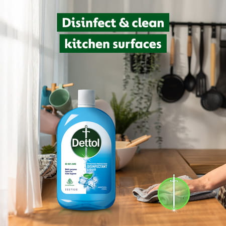 Dettol Disinfectant Liquid | Menthol Cool - 550 Ml