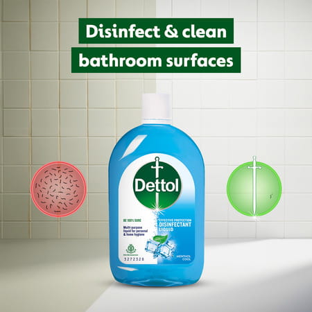 Dettol Disinfectant Liquid | Menthol Cool - 550 Ml