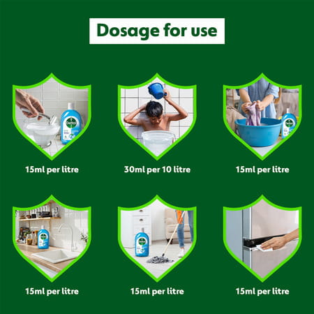 Dettol Disinfectant Liquid | Menthol Cool - 550 Ml