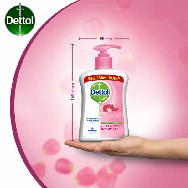 Dettol Ph-Balanced Liquid  Handwash Skincare Bottle Of 250 Ml