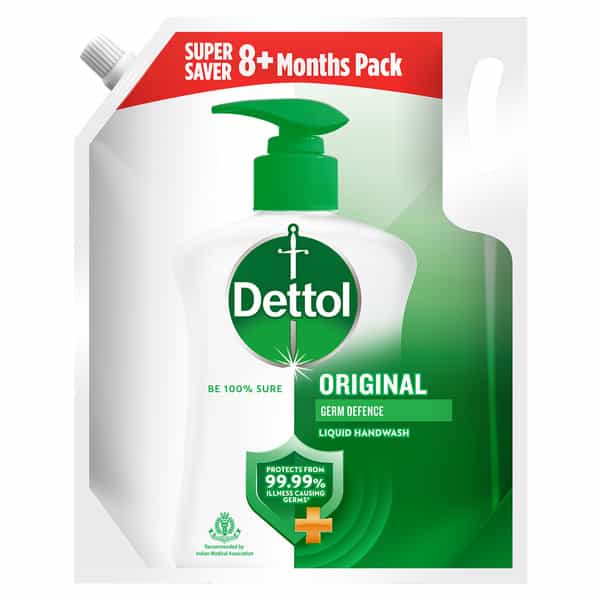 Dettol Liquid Handwash Refill - Original Germ Protection Hand Wash 1500 Ml