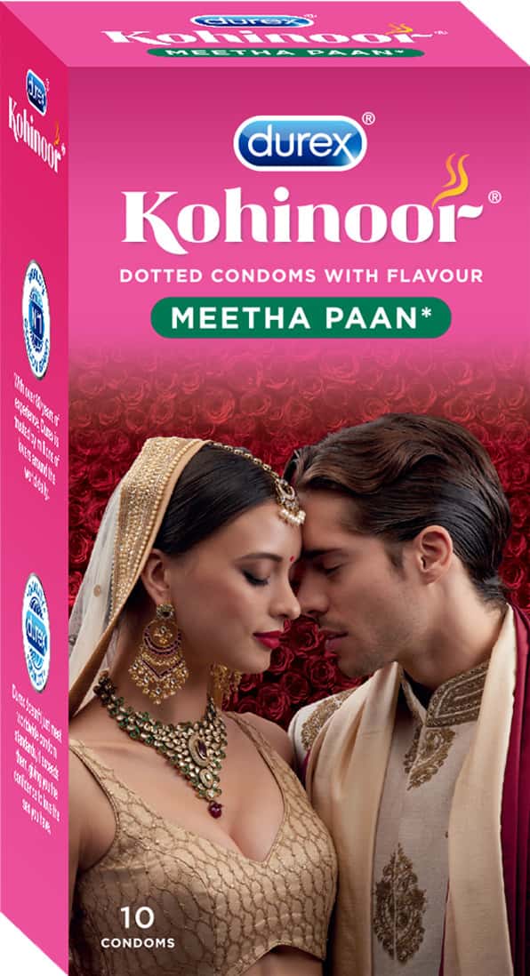 Durex Kohinoor Meetha Pan Packet Of 10 Condoms