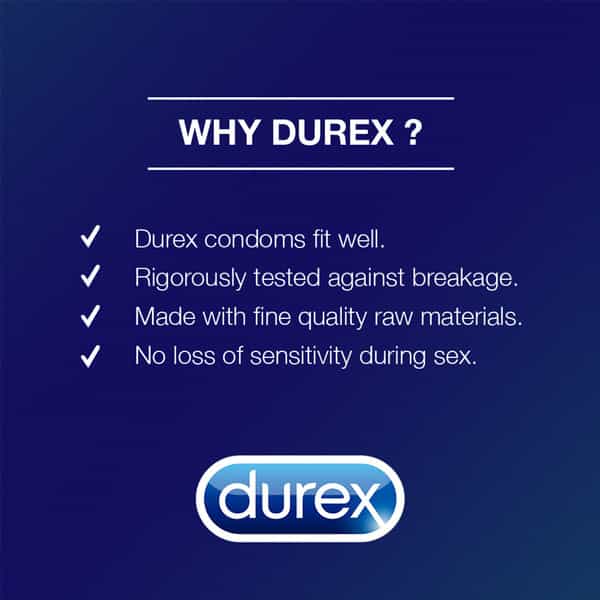 Durex Kohinoor Condoms Kala Khatta- 3 Pieces