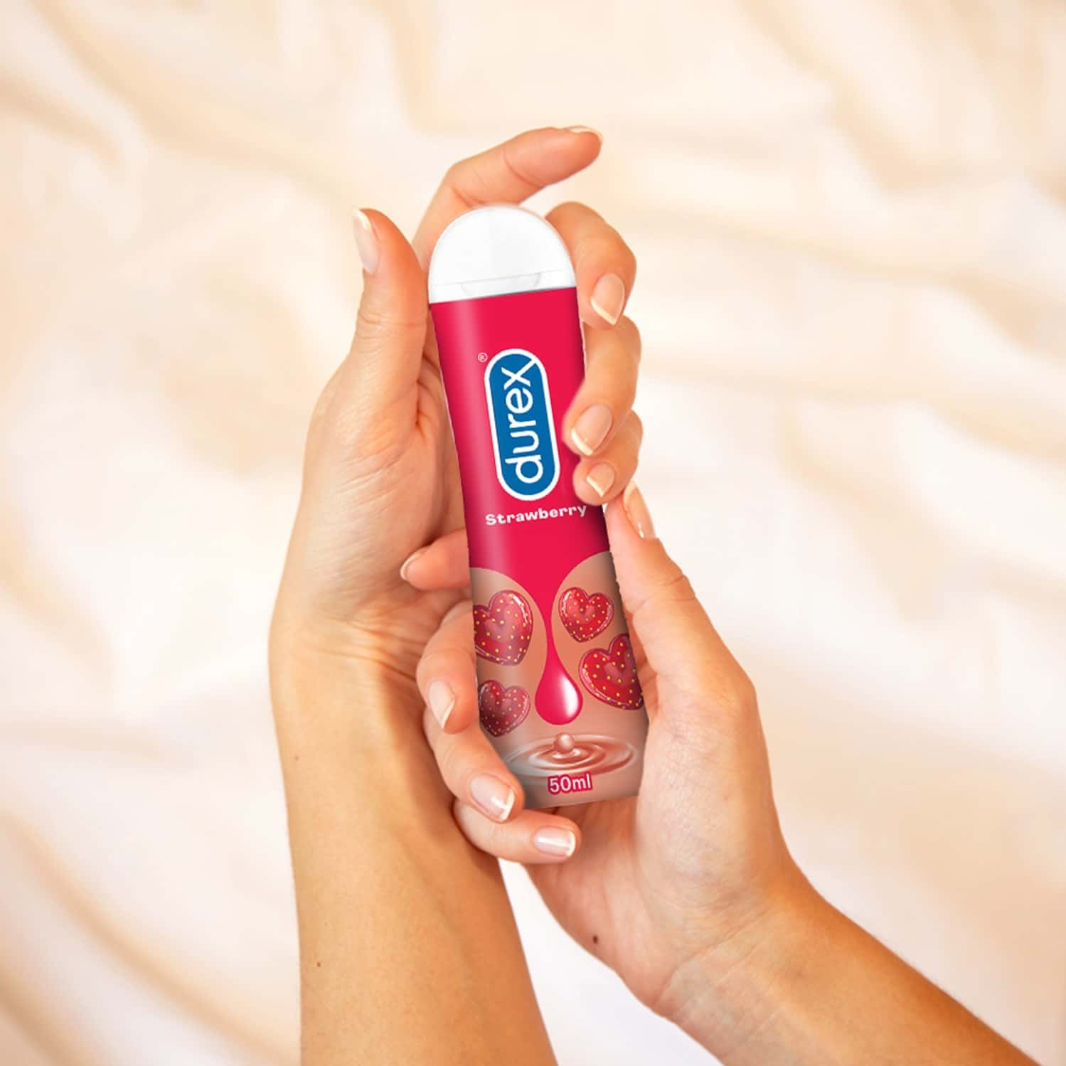 Buy DUREX PLAY LUBRICANT GEL, SAUCY STRAWBERRY 50ML Online & Get Upto