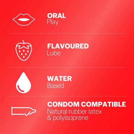Durex Strawberry Lubricant Gel 50Ml