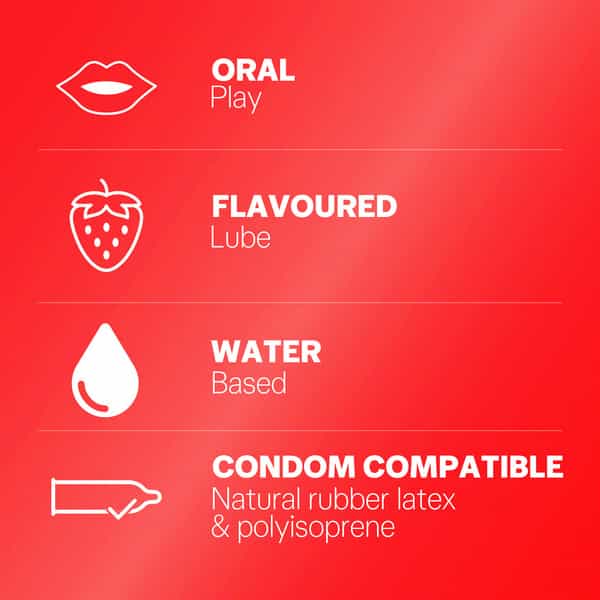 Durex Strawberry Lubricant Gel 50Ml