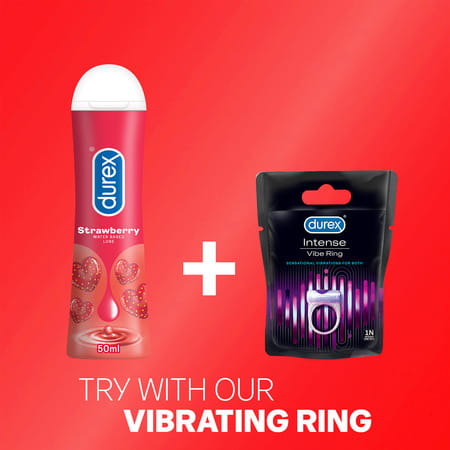Durex Strawberry Lubricant Gel 50Ml