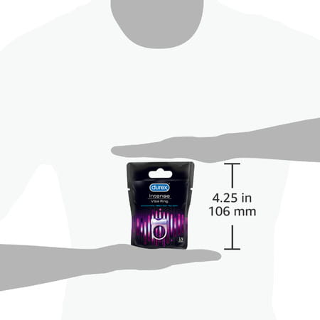 Durex Intense Vibe Ring | Men & Women | Sensational Vibration For Both | Packet | 1 No'S