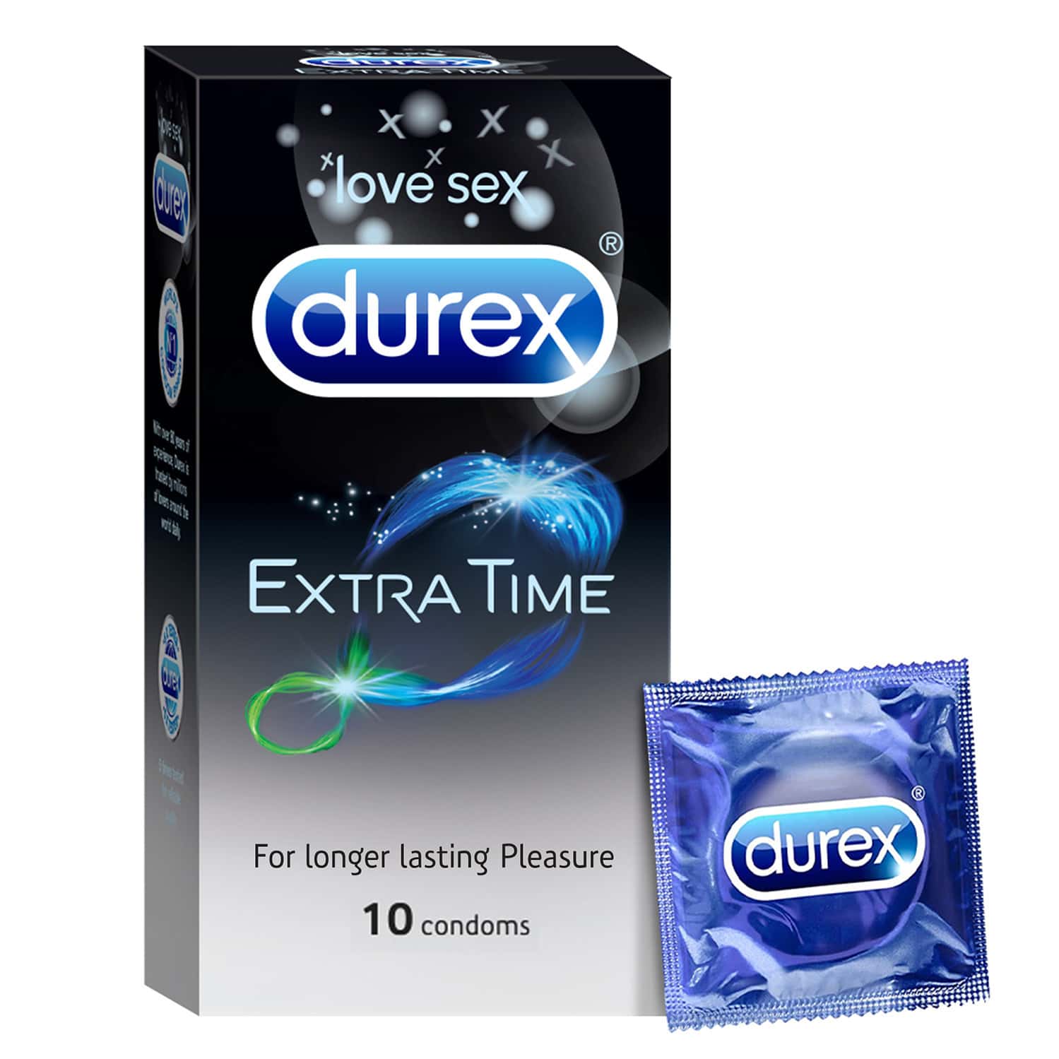 Durex | Extra Time | Box | 10 Condoms