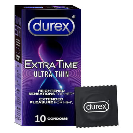 Durex Extra Time Packet Of 10 Condoms