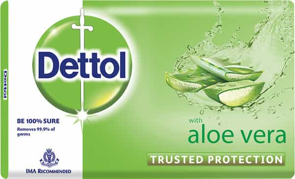 Dettol Bathing Bar Soap Aloe - 100Gm