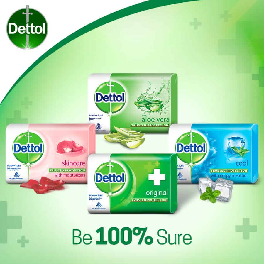 Buy dettol bathing bar soap germ protection original 75 gm online at Buy Dettol Bathing Bar Soap, Original - 75g (Pack Of 4) Online get Upto