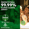 Dettol Original Germ Protection Bathing Soap Bar (Pack Of 4 - 75g Each)