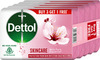Dettol Skincare Moisturizing Bathing Soap Bar With Glycerine (Pack Of 4 - 75G Each)