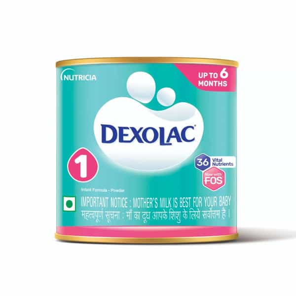 Dexolac 1 | Infant Formula | Upto 6 Months | Tin 200 Gm