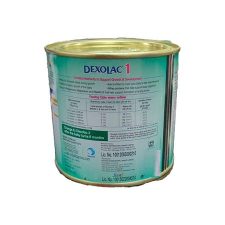 Dexolac Stage 1 Infant Formula (Upto 6 Months) Tin - 200gm