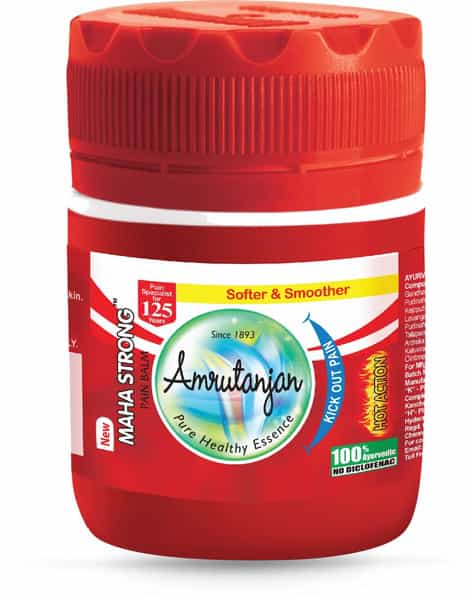 New Amrutanjan Maha Strong Pain Balm 7.7Gm (8Ml)