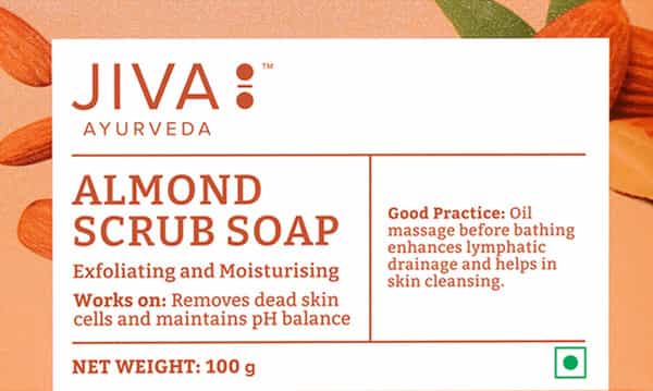 Jiva Almond Soap 100Gm