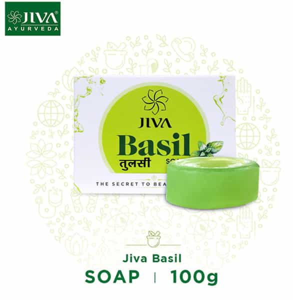 Jiva Basil Soap 100Gm