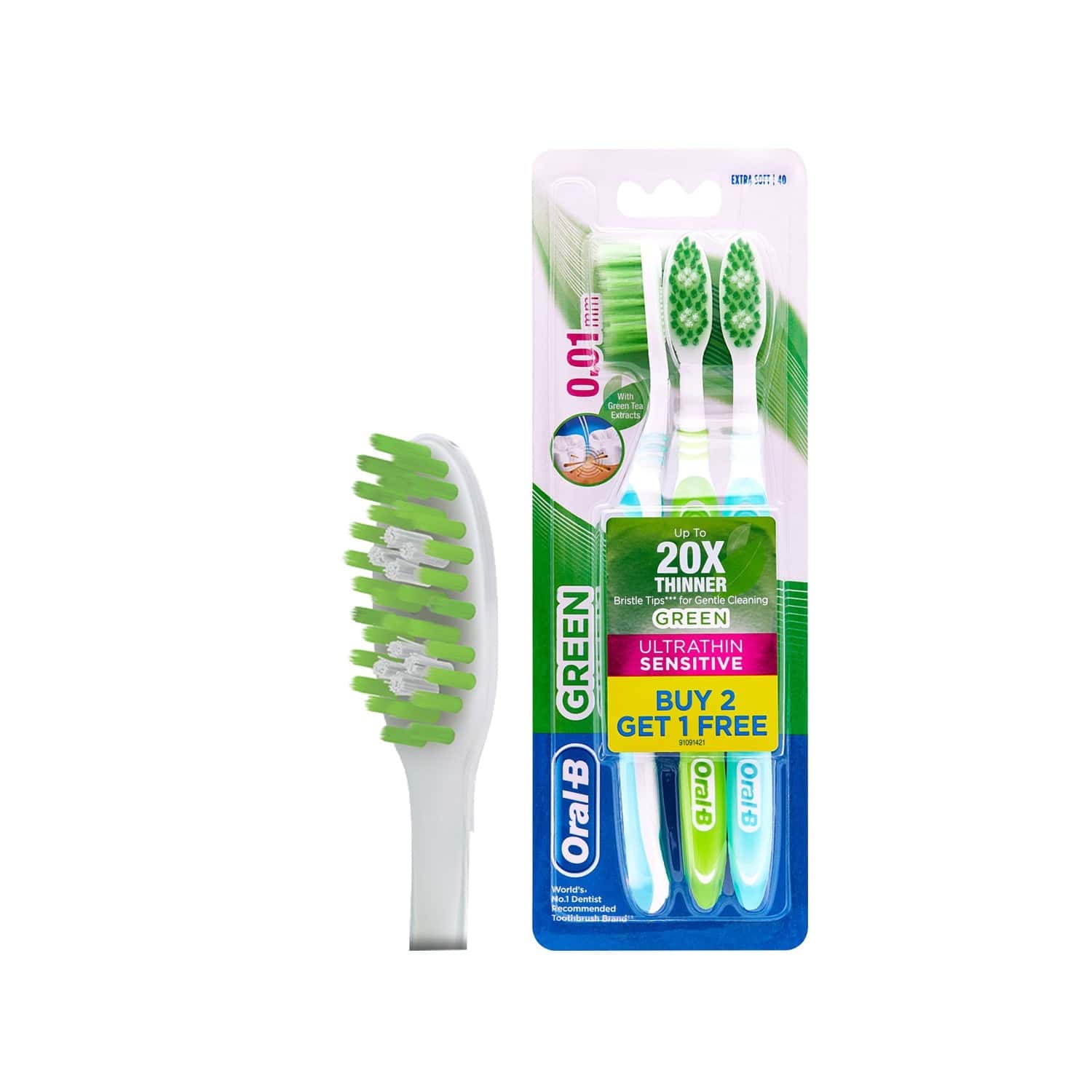 oral b toothbrush green light keeps flashing
