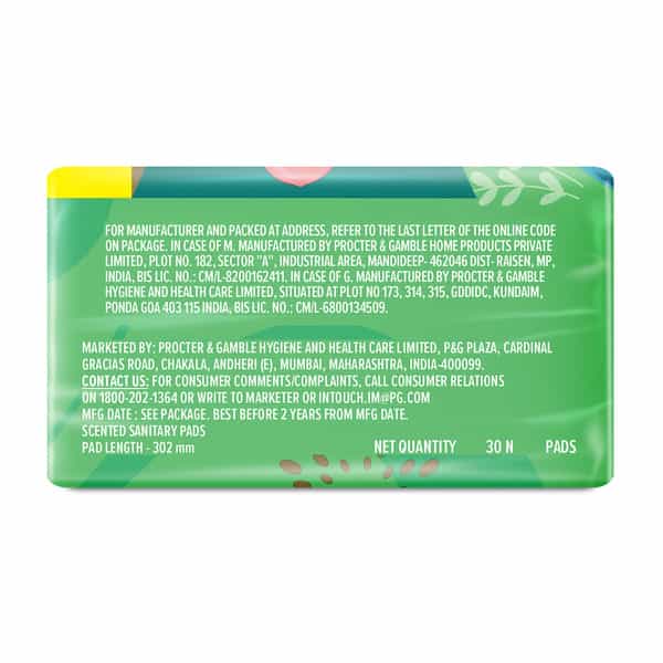 Whisper Ultra Sanitary Pads For Women | X-Large Plus | Pack Of 30