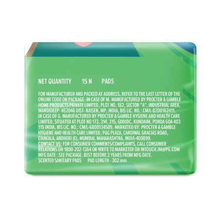 Whisper Ultra Hygiene + Comfort Xl Plus (317mm) 15 Sanitary Pads