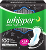 Whisper Ultra Overnight Size Wing Xl Plus Sanitary Pads Packet Of 15