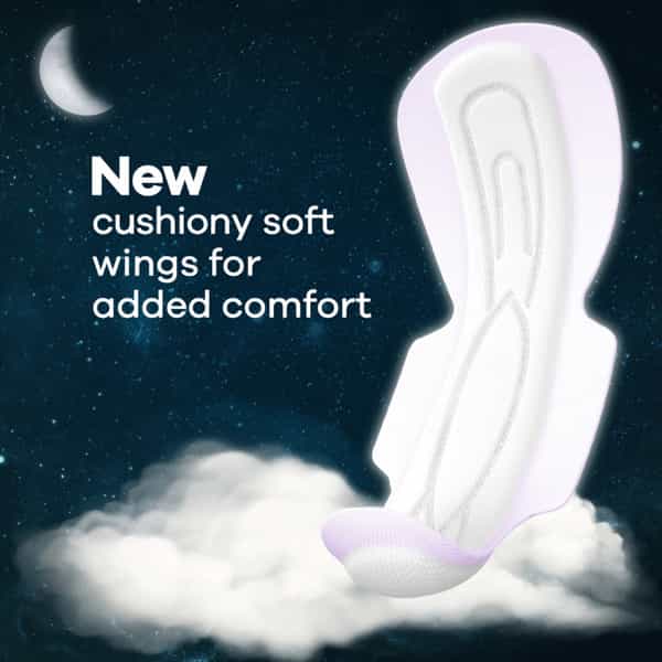 Whisper Ultra Nights Size Xxxl Sanitary Pads Packet Of 10