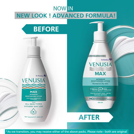 Venusia Max Intensive Moisturizing | For All Skin Types | Lotion | 500 Gm