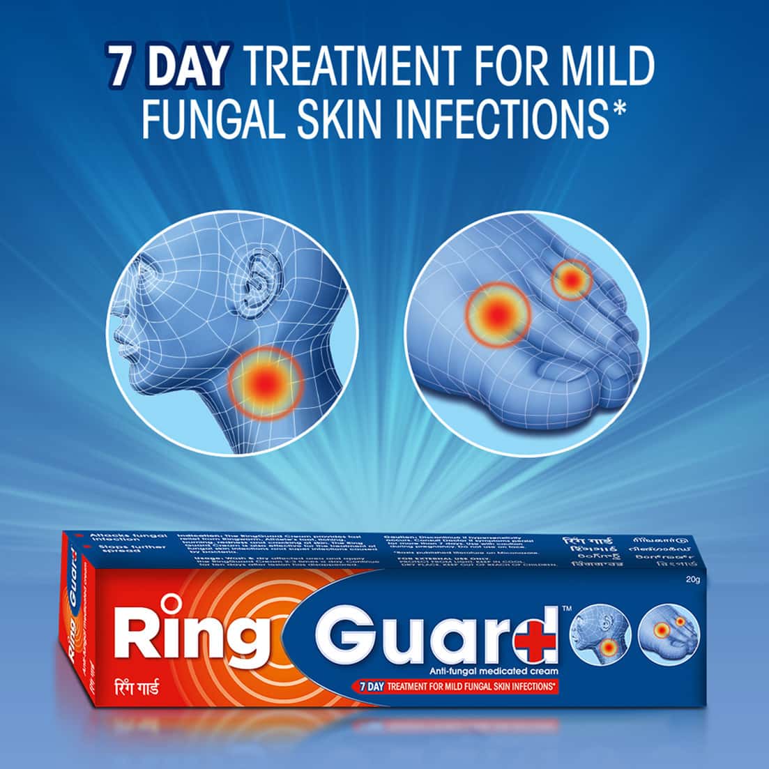 Buy RING GUARD PLUS CREAM 20GM Online & Get Upto 60 OFF at PharmEasy