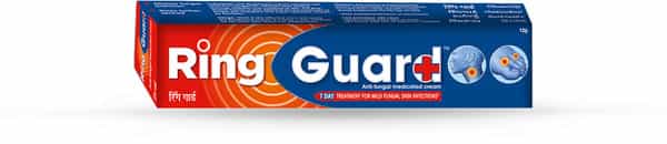 Ring Guard Plus Anti Fungal Medicated Cream 12 Gm