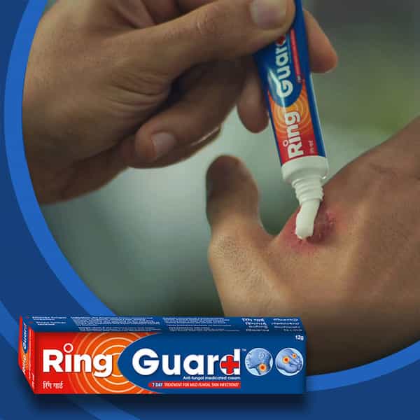Ring Guard Plus Anti Fungal Medicated Cream 12 Gm