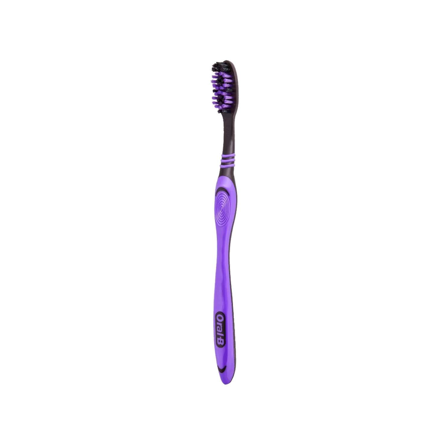 oral b cavity defense 123 black toothbrush