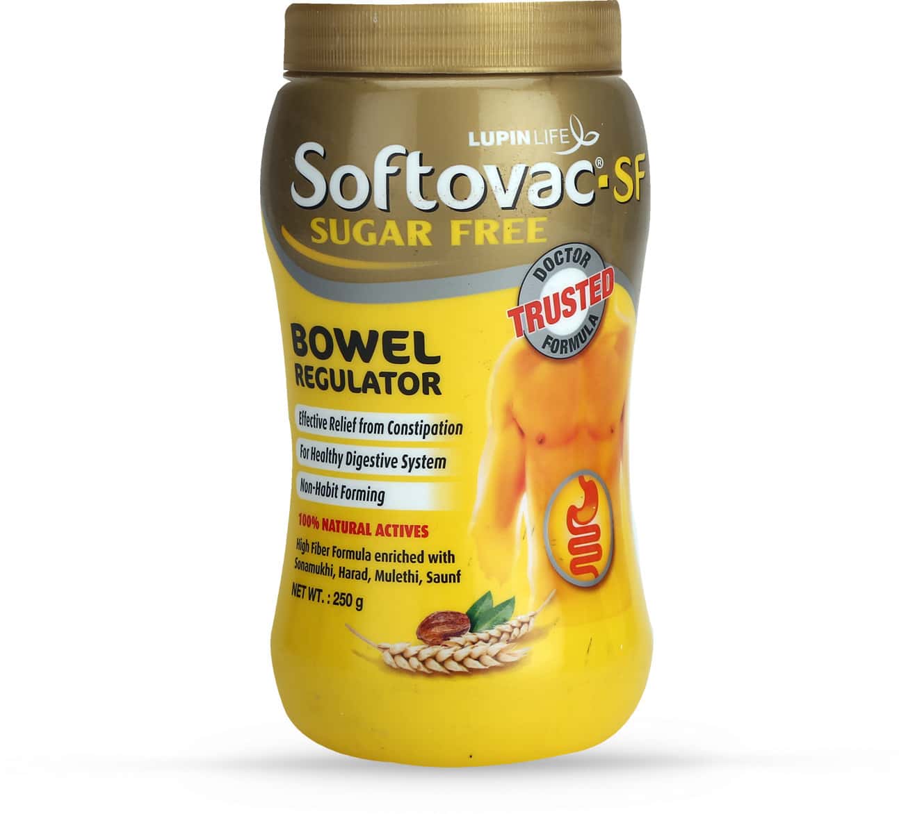 Softovac Sf Constipation Powder Bottle Of 250 G